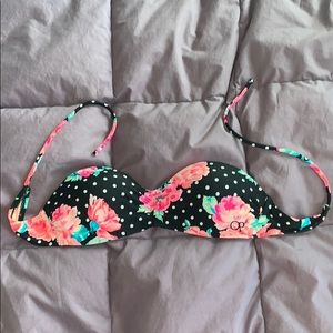 strapless bathing suit